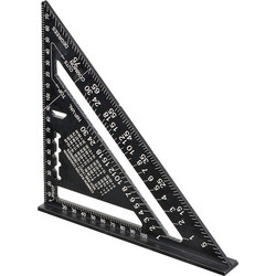 BHT7775 ΓΩΝΙΟΜΕΤΡΟ ΜΑΡΑΓΚΩΝ 18cm ΑΛΟΥΜΙΝΙΟΥ ΜΕ ΠΑΤΟΥΡΑ BORMANN PRO 052012