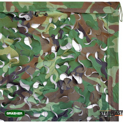Grasher Δίχτυ Παραλλαγής Πράσινο 3m x 3m