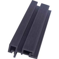 ΓΩΝΙΑ ΓΙΑ 3D ΕΠΕΝΔΥΣΗ ΠΗΧΑΚΙ 4,6 X 8,9 X 290ΕΚ. - ΓΚΡΙ ΣΚΟΥΡΟ