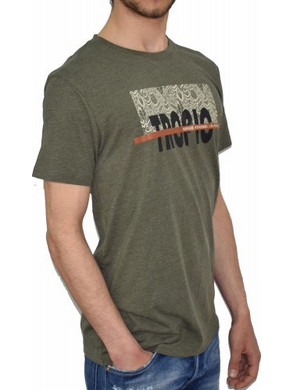 Marcus Ανδρικό T-SHIRT 28-200468-5552 σε Λαδί χρώμα