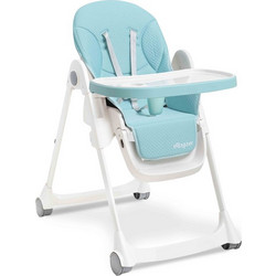 Interbaby Comfort Αναδιπλούμενο Καρεκλάκι Φαγητού με Ροδάκια Πράσινο