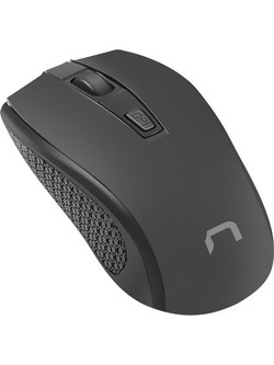 Natec Jay 2 Ασύρματο Ποντίκι Black