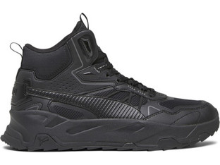 Puma Trinity Mid Ανδρικά Sneakers Μποτάκια Μαύρα 392327-01