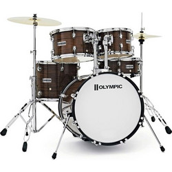 Premier Olympic 20" Fusion Premium Walnut Drum Set