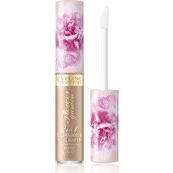 Eveline Flower Garden Base & 02 Σκιά Ματιών σε Υγρή Μορφή 6.5ml