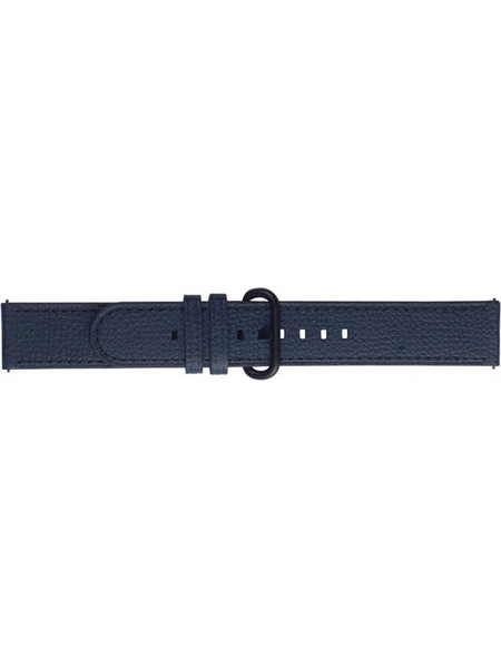 Samsung Essence Λουράκι Δερμάτινο Navy Blue (Samsung Watch Active 2)