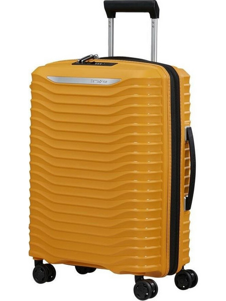 Samsonite Upscape 143108-1924 Βαλίτσα Καμπίνας 55x40x20cm με 4 Ρόδες Κίτρινη