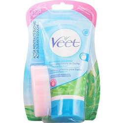 Veet In Shower Αποτριχωτική Κρέμα για Ευαίσθητες Επιδερμίδες 135ml