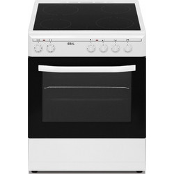 Ideal IDCM 6061 CEW Κουζίνα Αερίου & Ρεύματος 56lt με Κεραμικές Εστίες 60cm