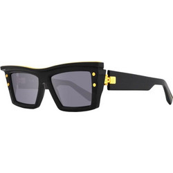 Balmain Officier PLD Grey Ανδρικά Γυαλιά Ηλίου Aviator Μεταλλικά Γκρι με Γκρι Polarized Φακό