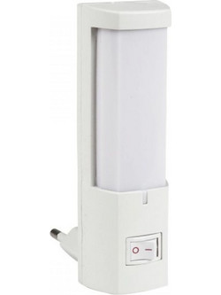 Spotlight Led Λαμπάκι Νυκτός 1W Λευκό με Διακόπτη (6253)