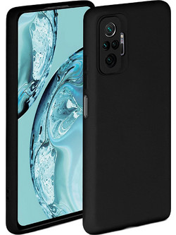 Xiaomi Redmi Note 10 Pro / 10 Pro Max Θήκη 360 protection front and back full body-Μαύρο / Διάφανη