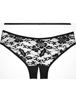 Sweet Heavens - Crotchless Panties - One Size
