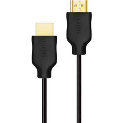 Philips Καλώδιο HDMI 2.0 HDMI Male to HDMI Male 1.5m Black