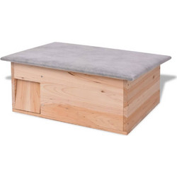 vidaXL Σπίτι Σκαντζόχοιρου 45 x 33 x 22 εκ. Ξύλινο 42351