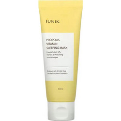 iUNIK Propolis Vitamin Sleeping Mask Κρεμώδης Μάσκα Προσώπου για Ενυδάτωση 60ml