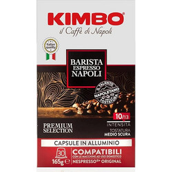 Kimbo Κάψουλες Espresso Premium Selection Napoli Συμβατές με Μηχανή Nespresso 30τμχ