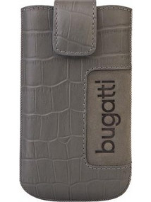 BUGGATI SLIMCASE ΘΗΚΗ ΠΟΥΓΚΙ CROCO GREY SL
