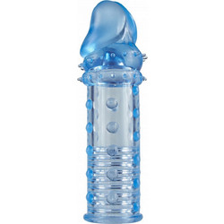 ToyJoy Power Stud Sleeve Κάλυμμα Επιμήκυνσης Πέους 15.5cm Μπλε