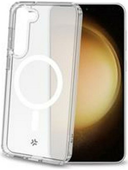 Κάλυμμα Κινητού Celly GELSKINMAG1034 Samsung Galaxy S23 Plus Λευκό