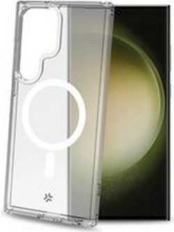 Κάλυμμα Κινητού Celly GELSKINMAG1033 Samsung Galaxy S23 Ultra Λευκό