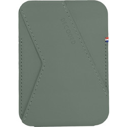 Decoded Silicone MagSafe Card Stand Sleeve Sage Leaf