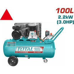 Total TC1301006 Κομπρεσέρ Αέρος Ρεύματος 100lt 3hp