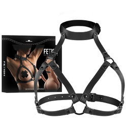 Fetish Submissive Bondage Adjustable Chest Harness