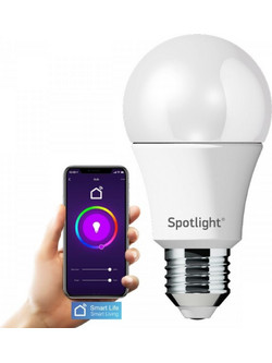 ΛΑΜΠΤΗΡAΣ LED E27 SMART WiFi 9W RGB 5797