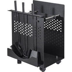 Ξυλοθήκη Viometal 540 Λουιζιάνα Μαύρο 62x40x37cm