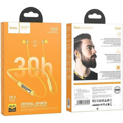 Hoco ES65 Ακουστικά Bluetooth In Ear Yellow