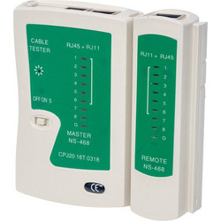 POWERMASTER PM-2335 RJ-45 RJ-11 Ethernet Cable Tester
