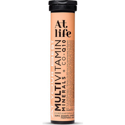 At Life Multivitamin Minerals & Co-Q10 20 Αναβράζοντα Δισκία