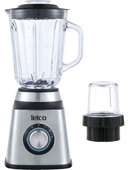 Telco Y68 Μπλέντερ για Smoothie με Γυάλινη Κανάτα 1.5lt 1000W