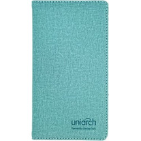 UNIARCH σημειωματάριο HW230211 με σελιδοδείκτη, πετρόλ