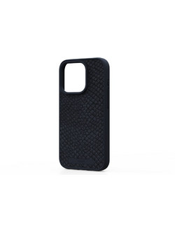 Njord Salmon Leather MagSafe Θήκη Black (iPhone 15 Pro)
