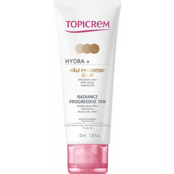 Topicrem Hydra+ Radiance Progressive Tan Self Tan Κρέμα Προσώπου 40ml