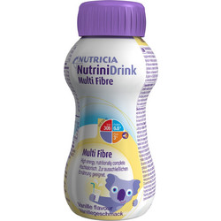 Nutricia Nutrinidrink Multi Fibre Βρεφικό Ρόφημα Vanilla 12m+ Χωρίς Λακτόζη & Ζάχαρη 200ml