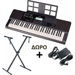 Casio Ctx-700 Bundle 61 Αρμόνιο με 61 Δυναμικά Πλήκτρα & Ελληνικούς Ρυθμούς