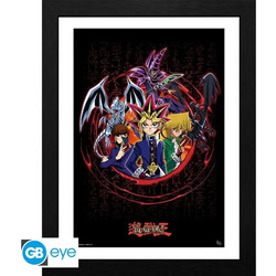 Yu-Gi-Oh! - Joey, Yugi & Kaiba Framed Poster (30x40cm)