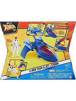 Hasbro Marvel X-Men '97 Team X-Jet & Storm Φιγούρα Δράσης για 4+ Ετών 10cm
