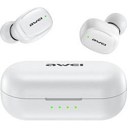 Awei T13 Ακουστικά Bluetooth In Ear White