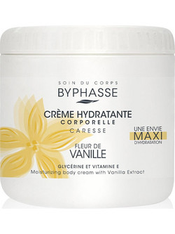 Byphasse Fleur de Vanille Ενυδατική Κρέμα Σώματος 500ml