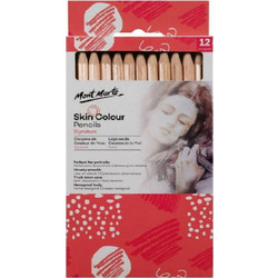 Mont Marte Skin Colours Ξυλομπογιές Σετ 12τμχ