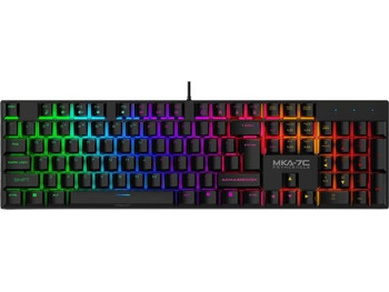 Armaggeddon Psycheagle MKA-7C Μηχανικό Gaming Πληκτρολόγιο με Custom Blue Διακόπτες RGB Black