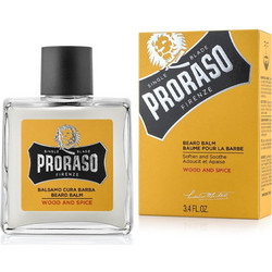Proraso Wood & Spice Balm για Γένια 100ml