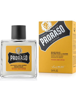 Proraso Wood & Spice Balm για Γένια 100ml