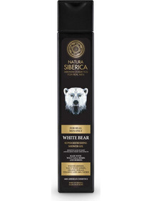 Natura Siberica Men Super Refreshing White Bear Ανδρικό Αφρόλουτρο σε Gel 250ml