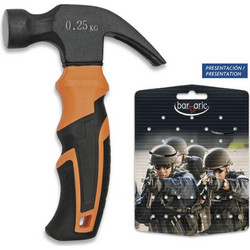 Σφυρί Κοντό Albainox Mini-Hammer Black-Orange 16cm 32491
