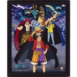 Κάδρο 3D Land of Wano - One Piece (25.5 x 20.5 cm)